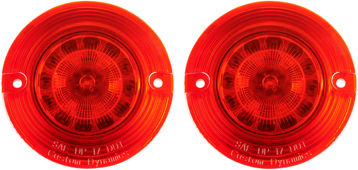 Custom Dynamics ProBEAM LED Turn Signal Inserts For Harley For Harley Softail / Touring 1986-2025