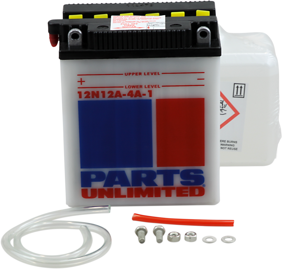 Parts unlimited Conventional Battery Kit Ducati/Kawasaki/Honda/Yamaha