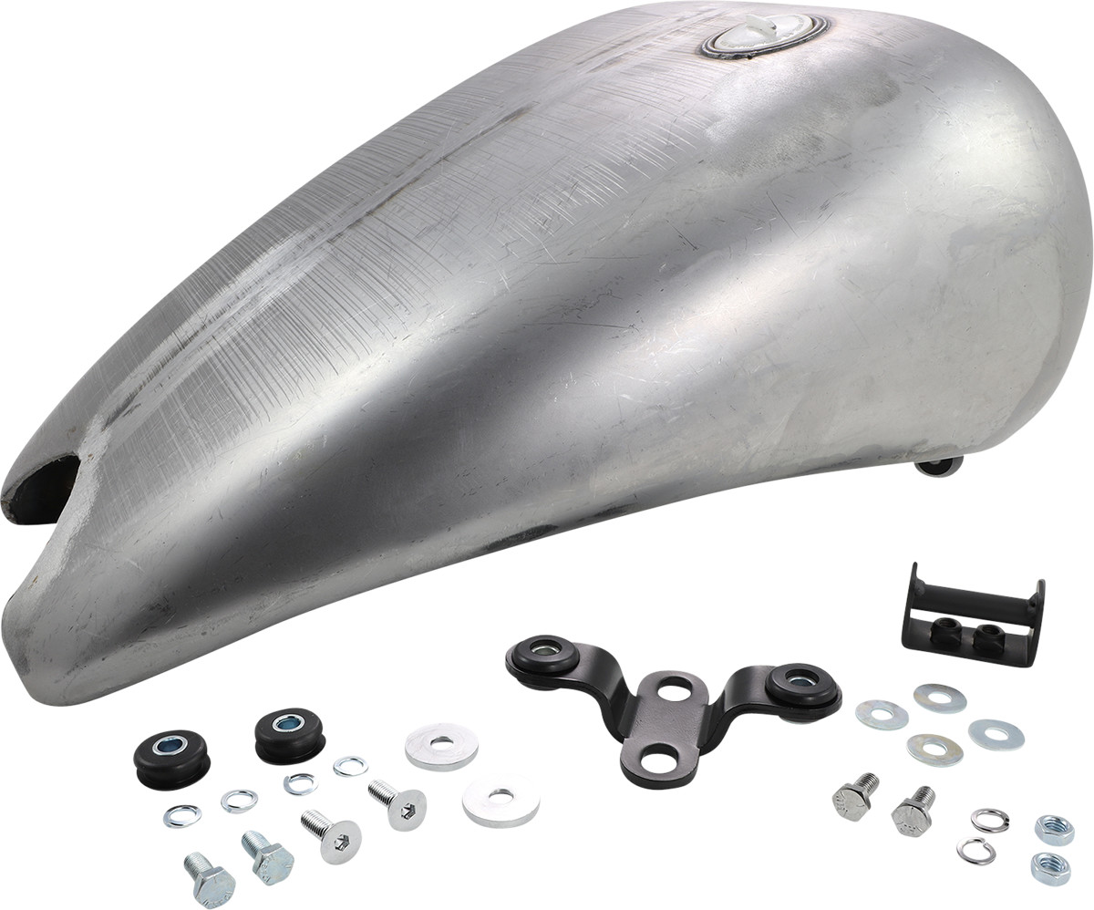 Drag Specialties One-Piece Smooth-Top Style Extended Gas Tank