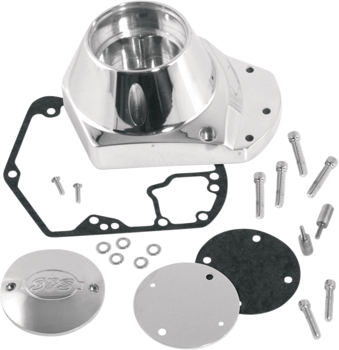 S&S CYCLE Billet Cam Cover Kit