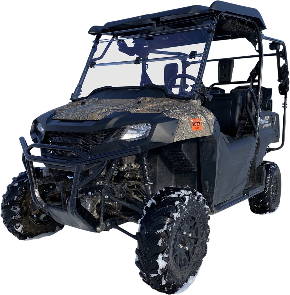 MOOSE OFFROAD Deluxe Full Folding Windshield