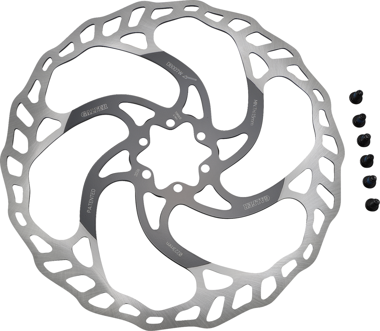 GALFER Wave® Fixed/Oversize Bicycle Brake Rotor