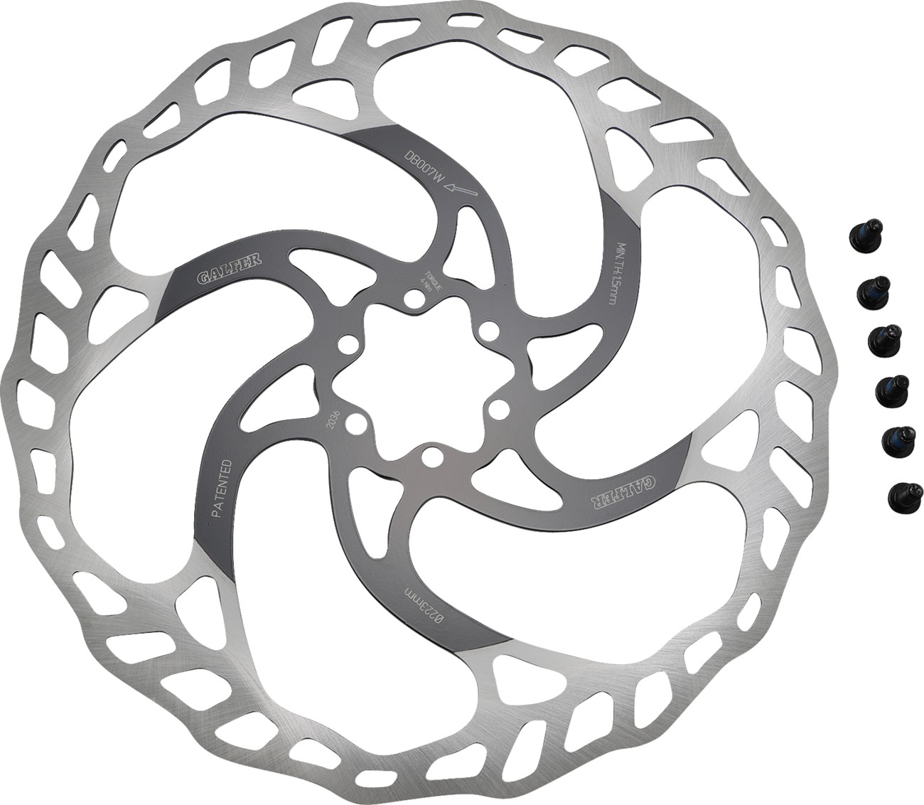 GALFER Wave® Fixed/Oversize Bicycle Brake Rotor