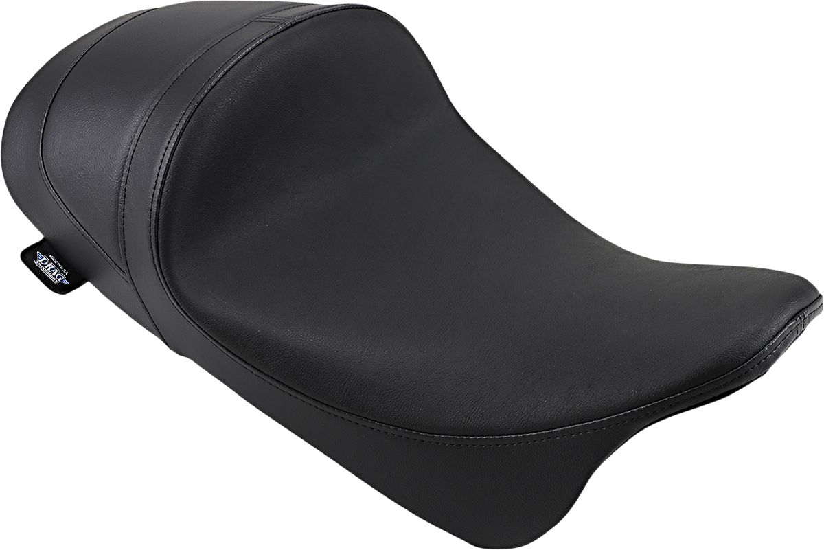 Drag specialties seats Low Profile Solo Seat - Forward - Smooth - FL '08-'23 Harley Davidson