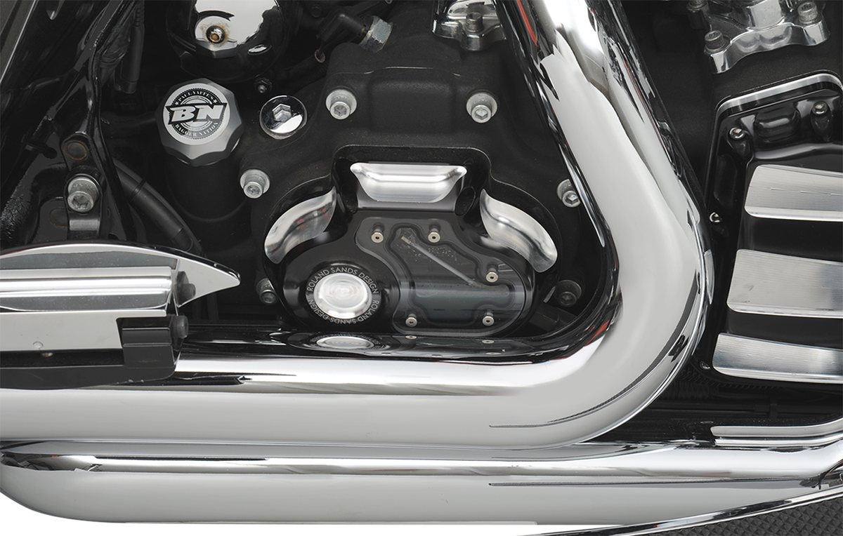 Roland Sands Clarity Cable Clutch Cover For Harley 6-Speed Transmissions 2006-2017
