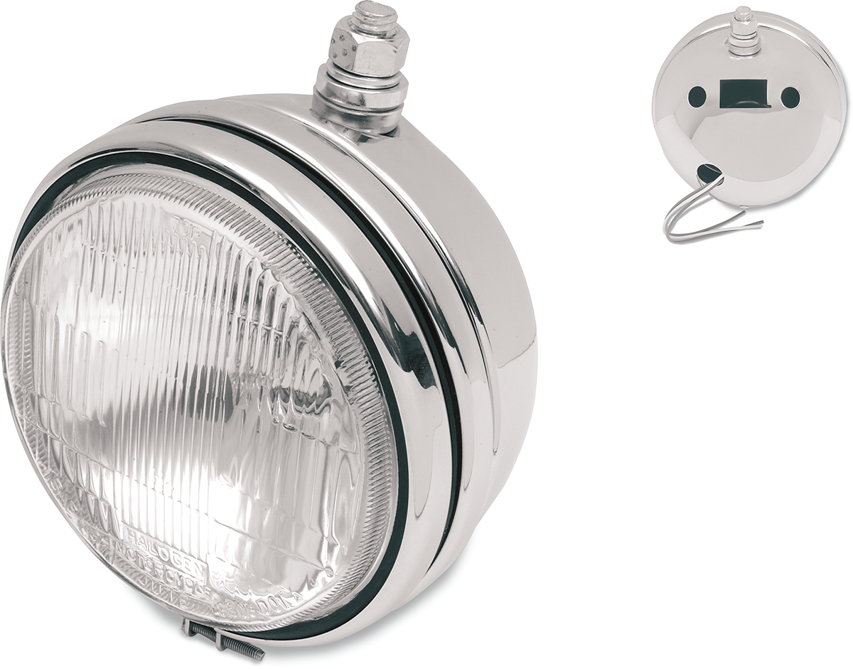 Drag specialties Headlight - 5-3/4" - Chrome - '75-'89 FX/R XL Harley Davidson