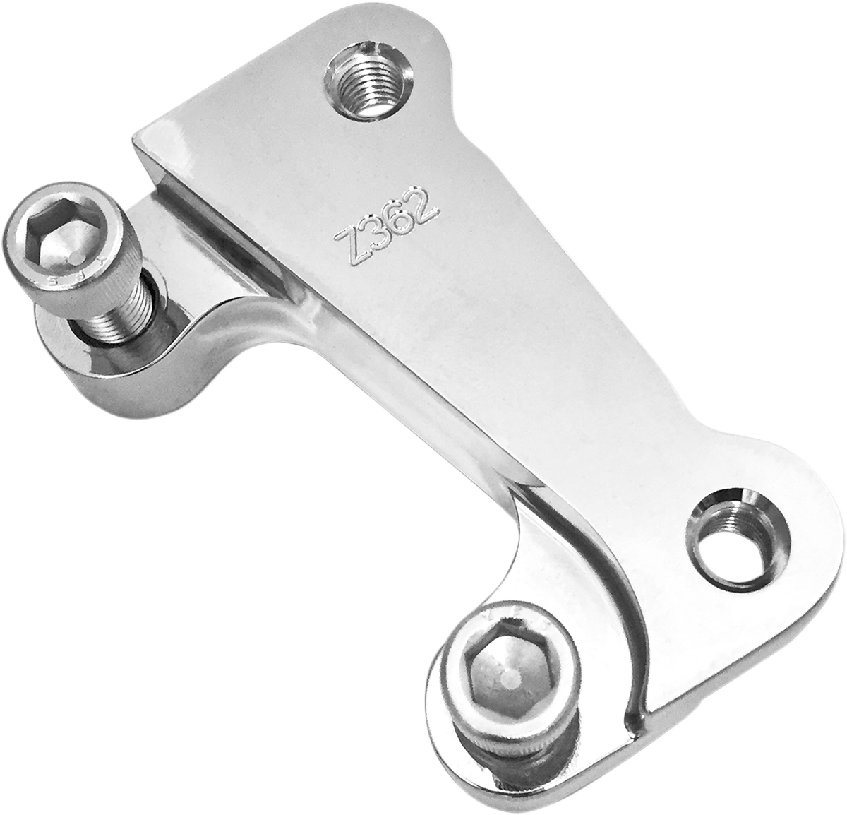 Rc components Caliper Mount - Front Left - Chrome - 13" Harley Davidson