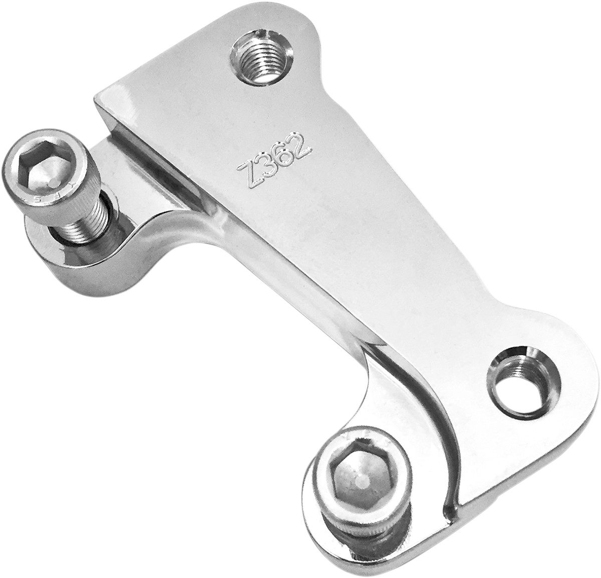 Rc components Caliper Mount - Front Left - Chrome - 13" Harley Davidson