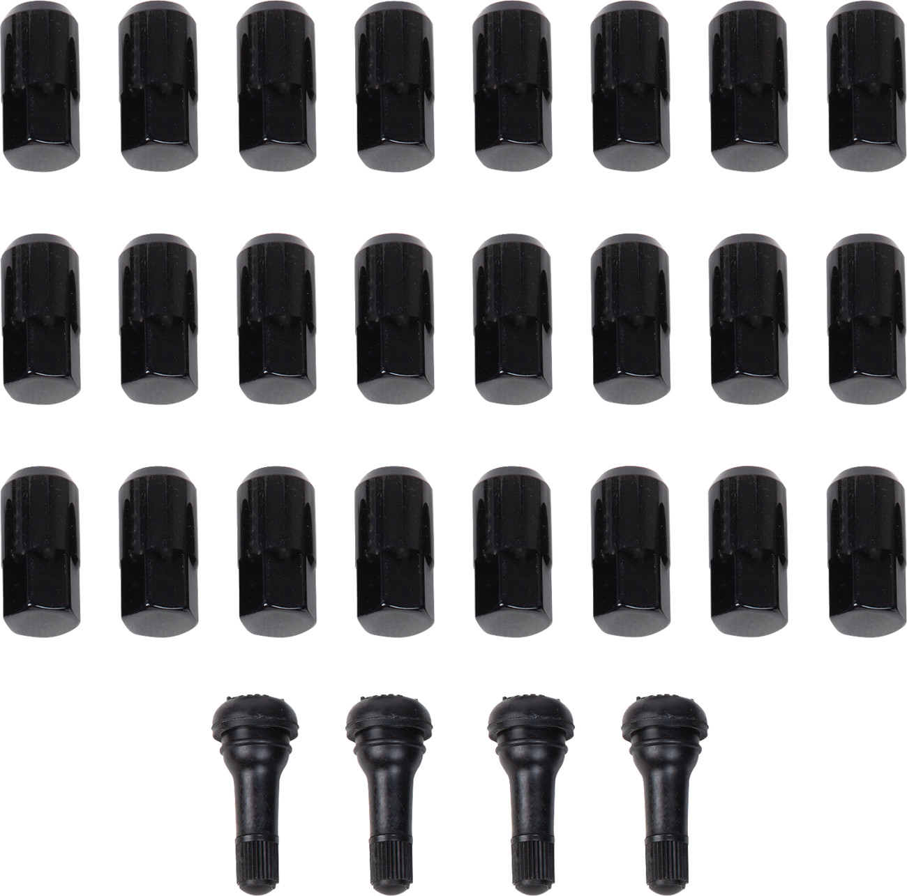 Moose Racing Replacement ATV/UTV Wheel Lug Nuts with Valve Stems
