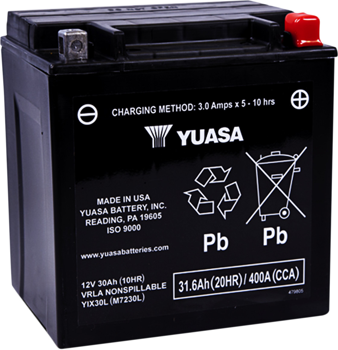 Yuasa Maintenance-Free Battery