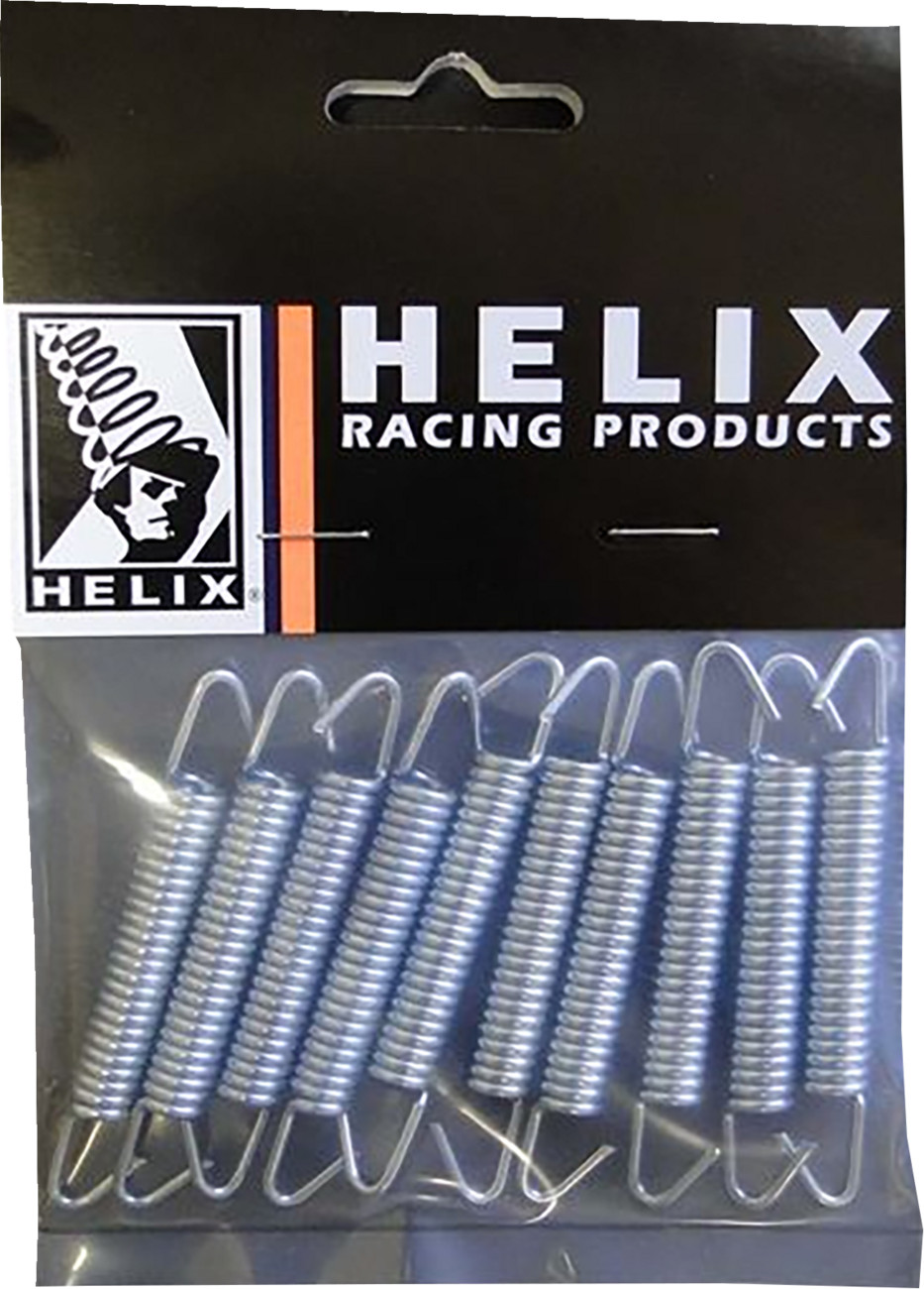 Helix Zinc Plated Exhaust Springs