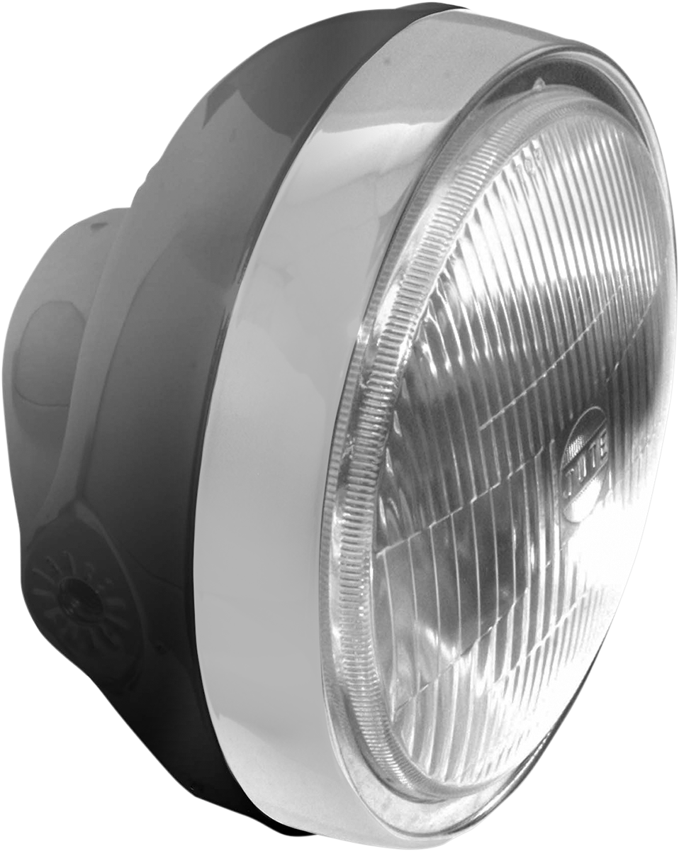 Emgo Side-Mount Cafe Headlight