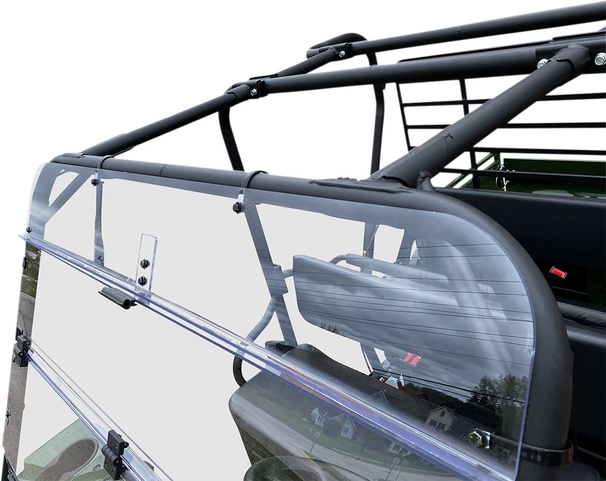 Moose Racing Deluxe Full Folding Windshield