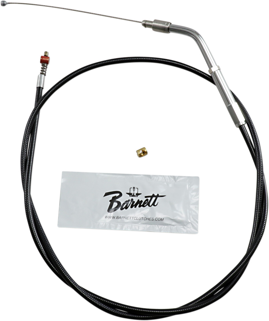 BARNETT Black Vinyl Throttle/Idle Cable