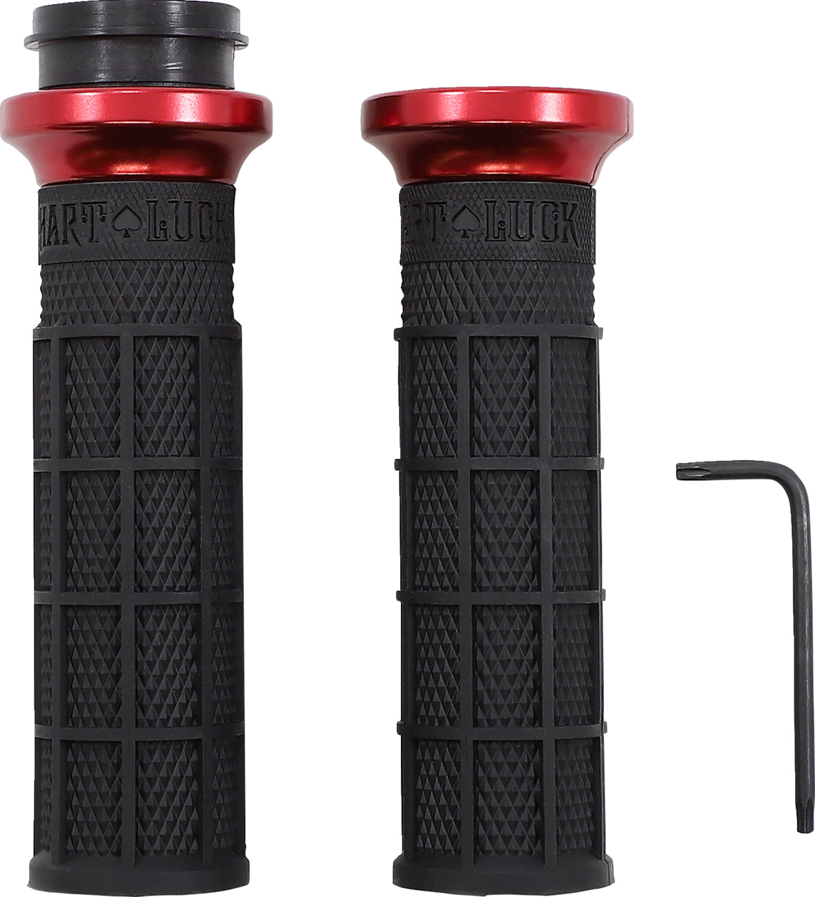 ODI Hart Luck Lock On Grips For Harley With Throttle By Wire