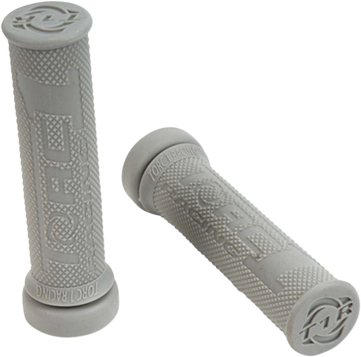 Torc1 Hotlap Grips - ATV - Soft - Gray