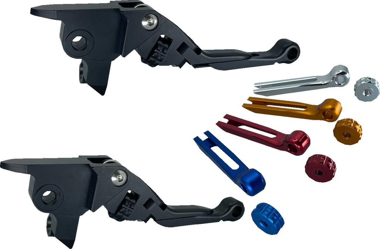 Powerstands Racing PSR Anthem Pro Adjustable Levers For Harley 1996-2017