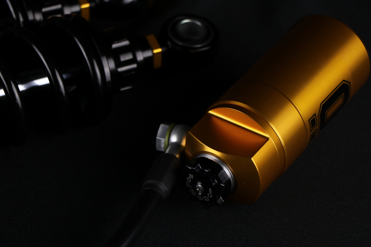 Ohlins S36HRCL Rear Reservoir Shocks For Harley Touring 2014-2025
