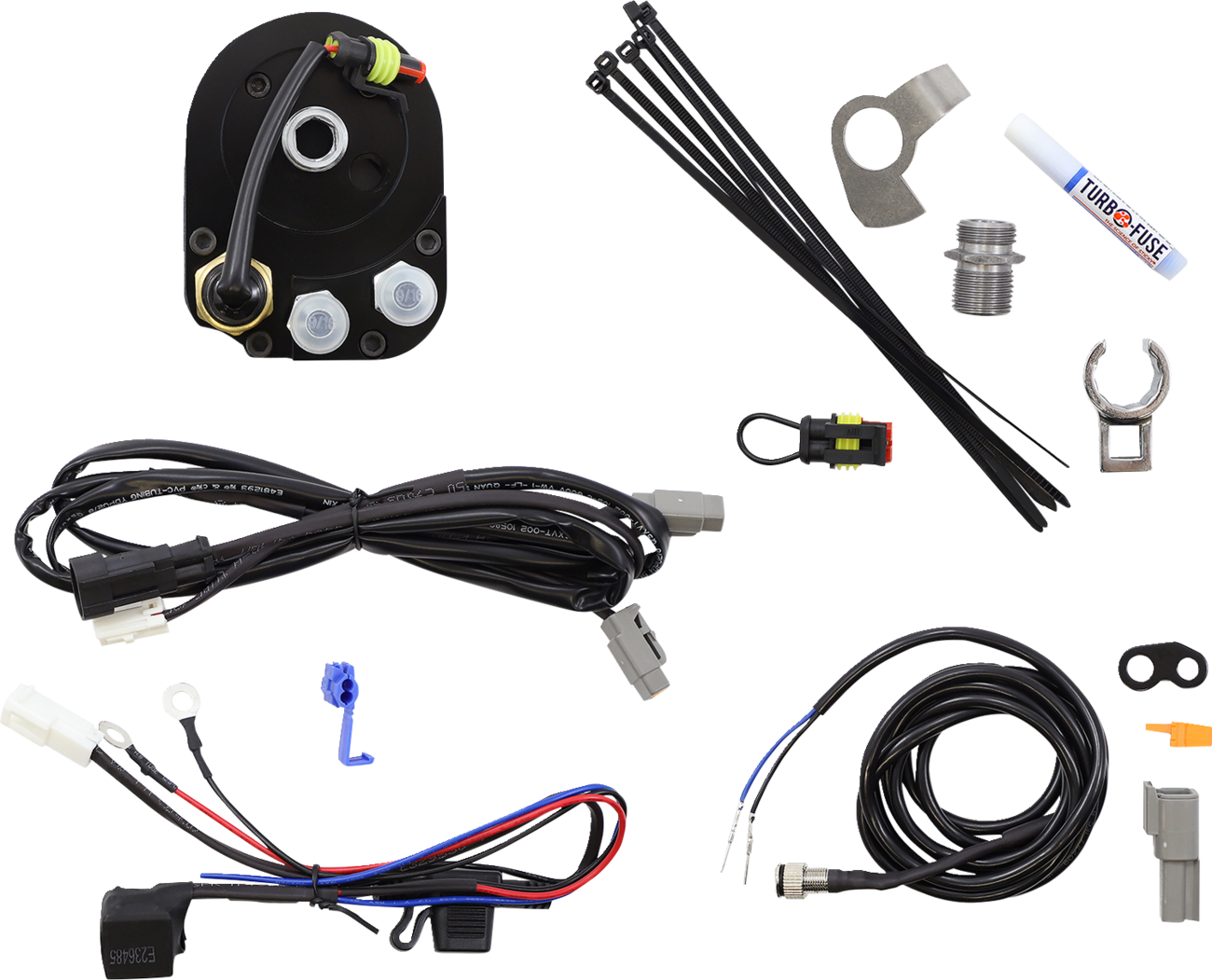 ULTRACOOL Below Regulator Mount Oil Cooler Kit with Fan for S&S T Series Engines