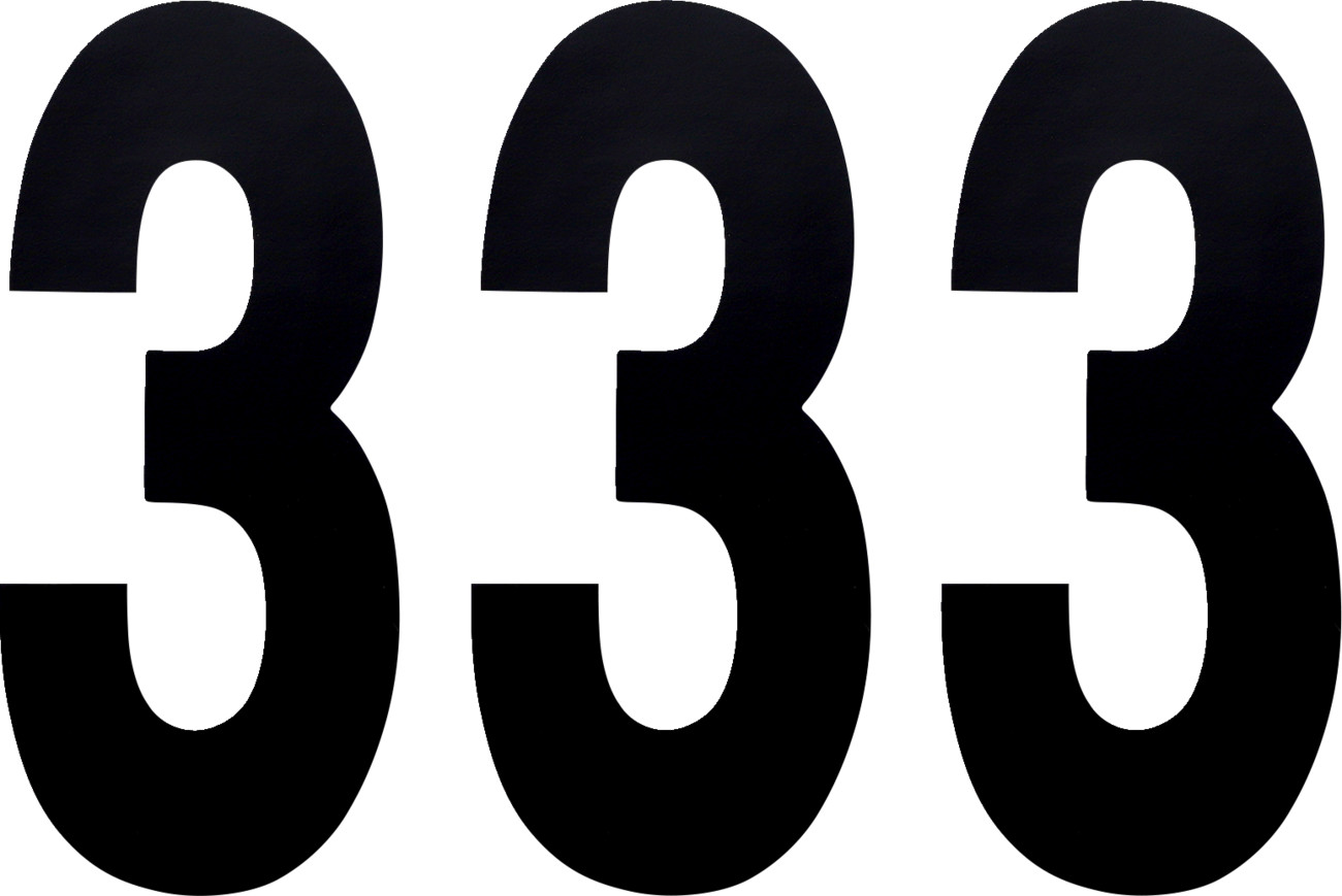 Factory effex FX Number 3 -Black - 8"
