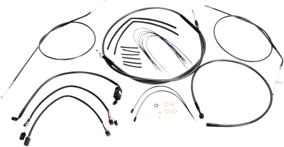 MAGNUM SHIELDING Black Pearl™ Designer Handlebar Installation Kit