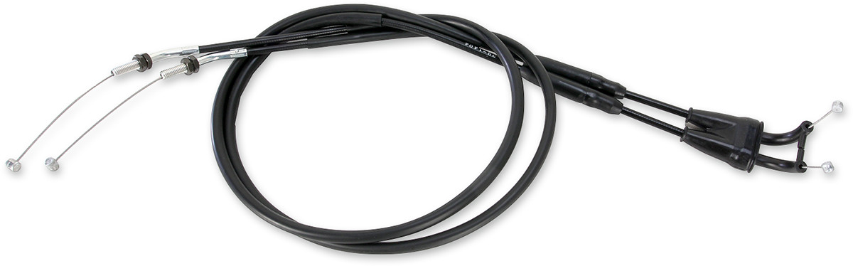 Moose Racing Black Vinyl Throttle Cable