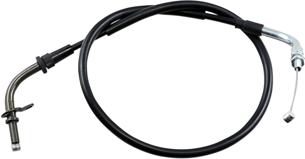 Black Vinyl Throttle Cable