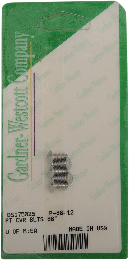 GARDNER-WESTCOTT Point Cover Bolt Kit