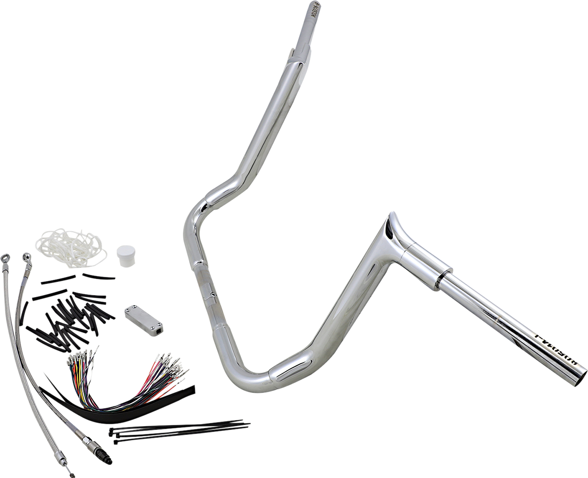 Fat Baggers Inc. 1 1/2" Pointed Top EZ Install Handlebar Kit For Harley Touring 2008-2013