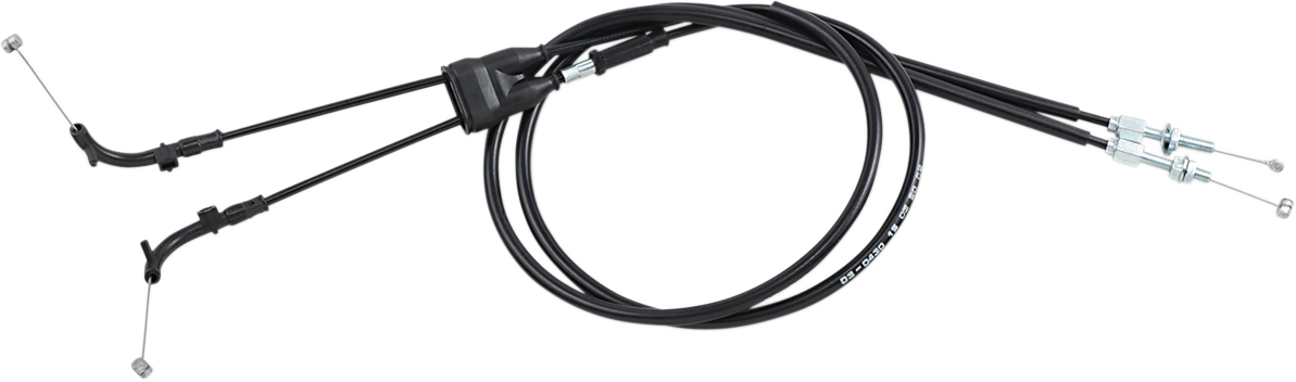 Motion pro Black Vinyl Throttle Cable - Push/Pull - '13-'16 KX 2013-2016 Kawasaki KX250F / 2013-2015 Kawasaki KX450F