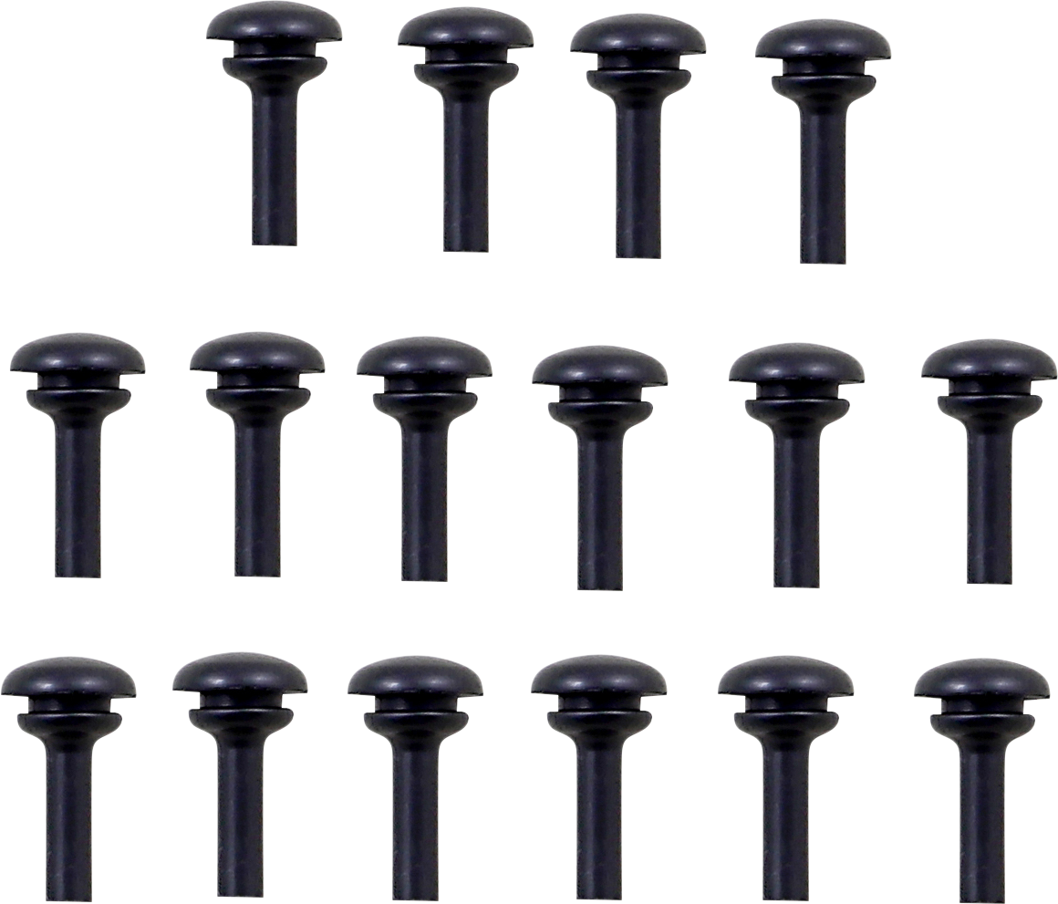 Arlen Ness Replacement Rubber Inserts For Ness-MX Floorboards