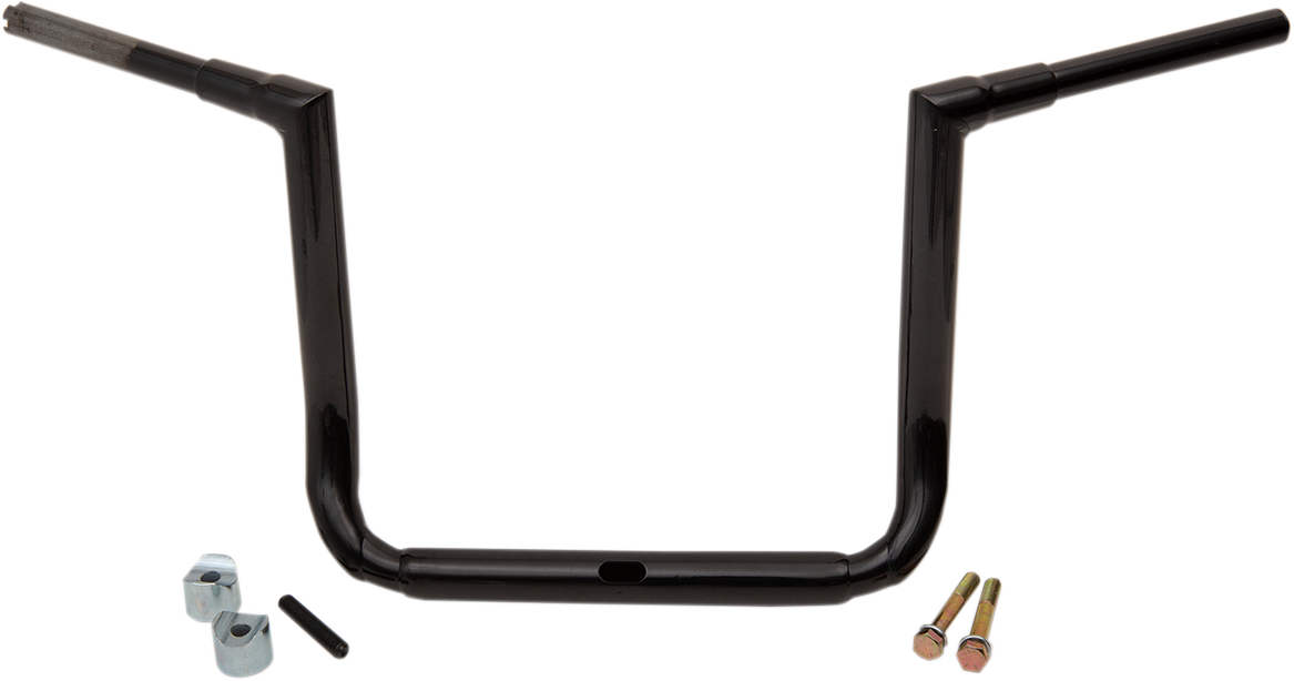 La choppers 1-1/2" Grande Twin Peaks Touring Handlebar - 14" - Black Harley Davidson