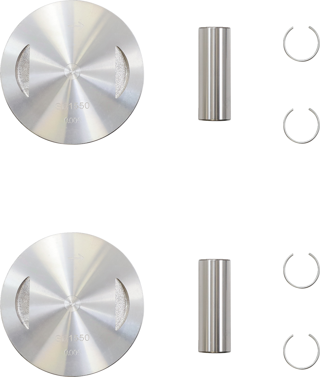 Drag specialties Piston Kit - +.005" - Twin Cam Harley Davidson