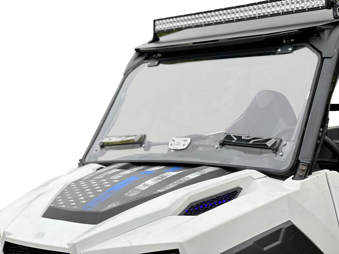 SEIZMIK Flip-Up Windshield with Vents
