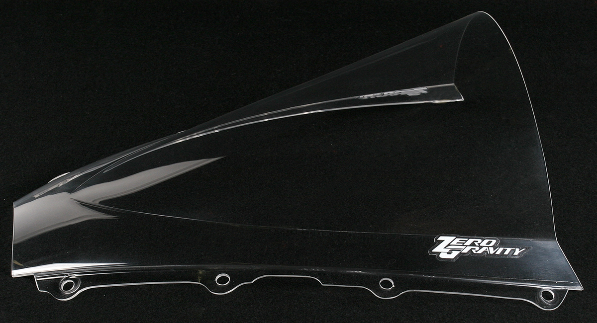 Zero gravity Double Bubble Windscreen - Clear - Daytona 675 2006-2008 Triumph Daytona 675