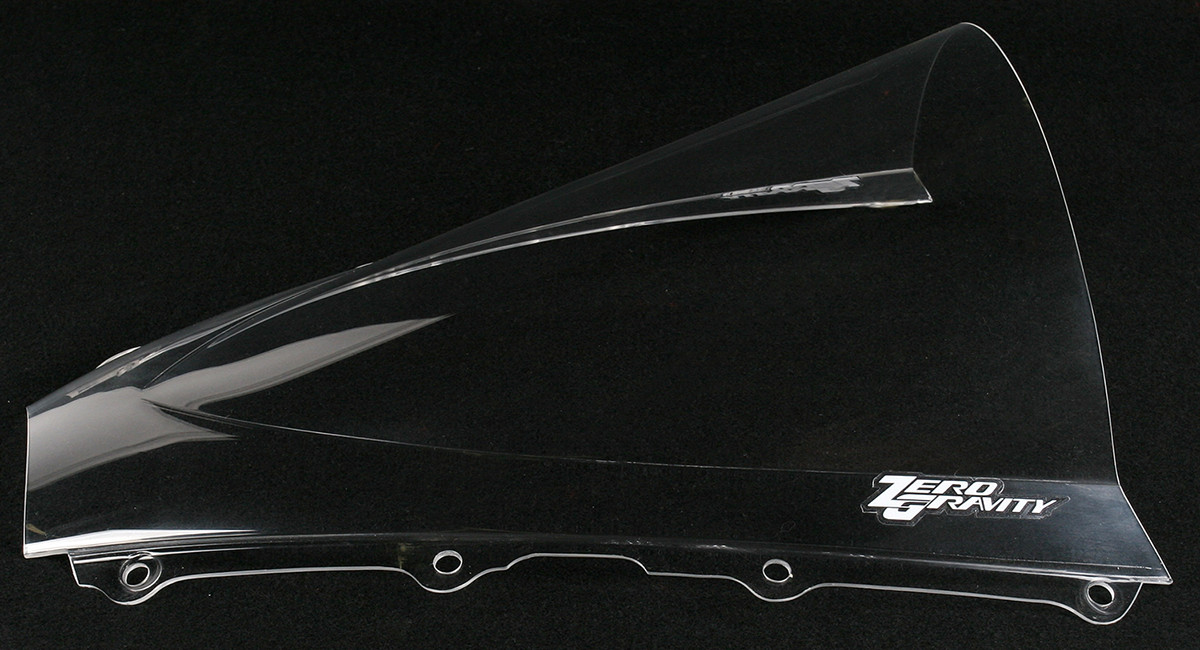 Zero gravity Double Bubble Windscreen - Clear - Daytona 675 2006-2008 Triumph Daytona 675