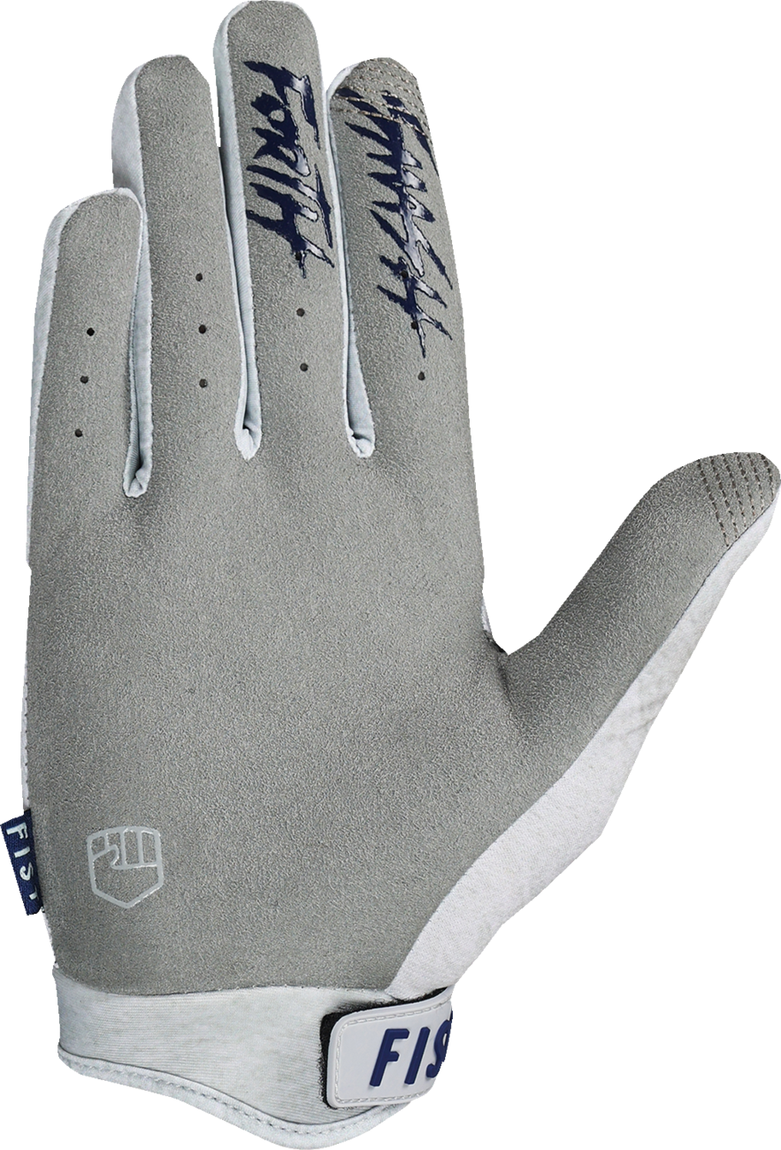 Fist handwear Strapped Grey Trackie Gloves