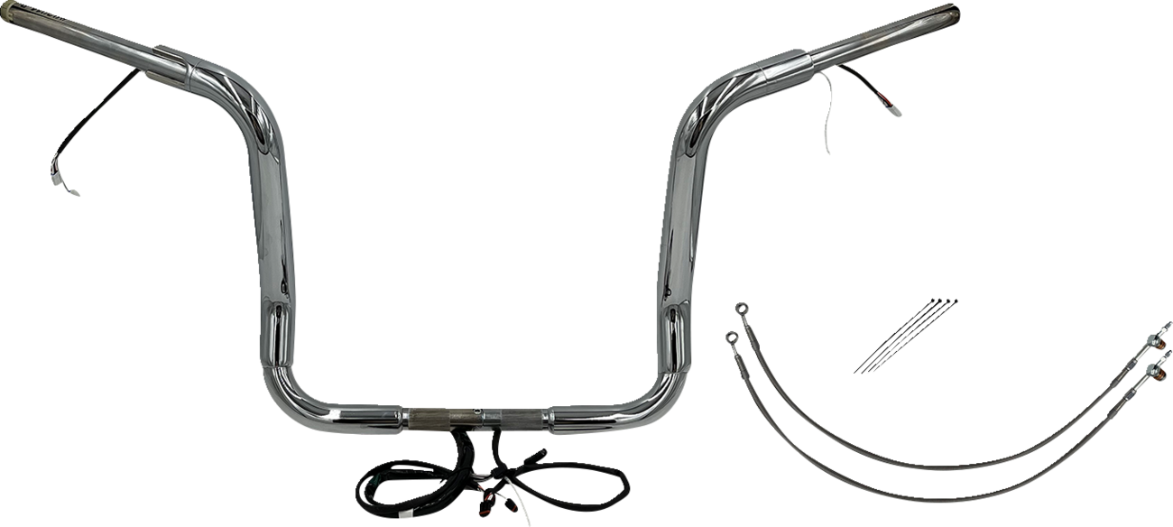 FAT BAGGERS INC. EZ Install Wired 1-1/2" Round Top Handlebar Kit