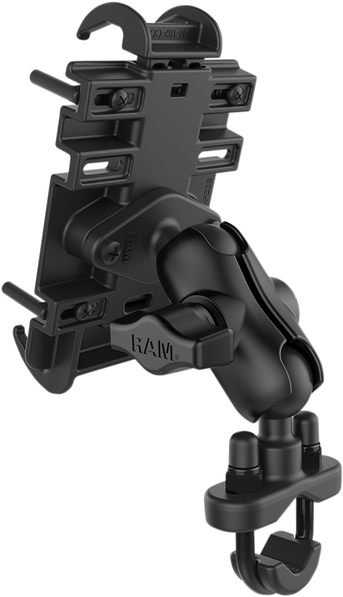 RAM Mounts Quick-Grip Phone Mount With Handlebar U-Bolt Base
