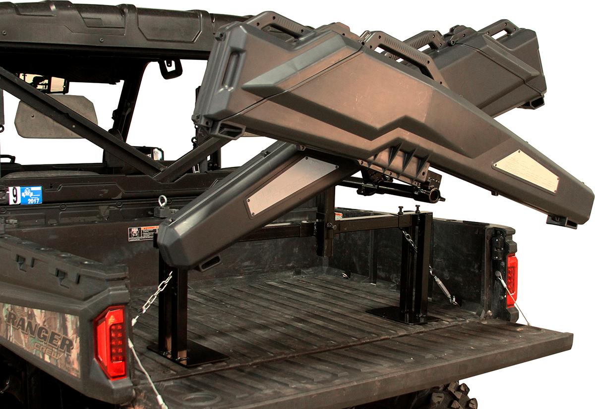 Moose Utility One™ Universal UTV Black Gun Boot Bed Transport Mount System
