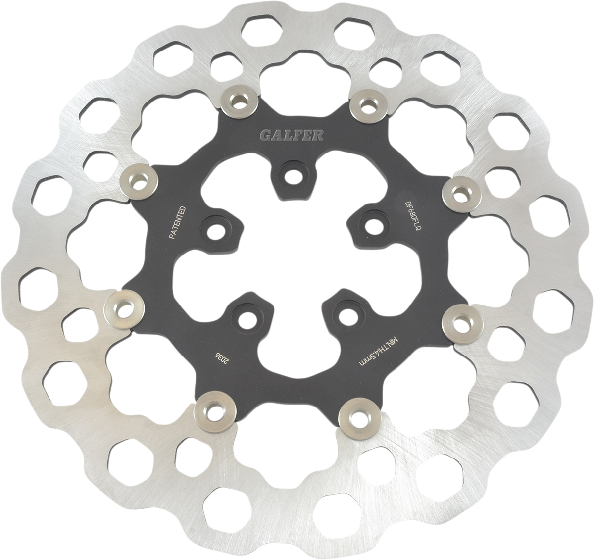 Galfer Cubiq 11.5" Floating Front Brake Rotor For Harley Dyna / Softail / Sportster / Touring 2000-2017