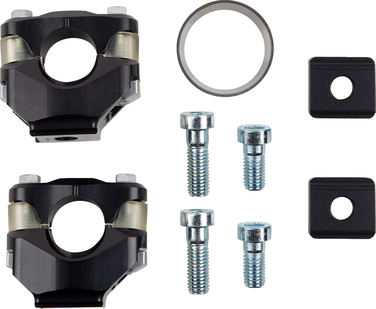 Xtrig Triple Clamp - 22 mm - Red Honda