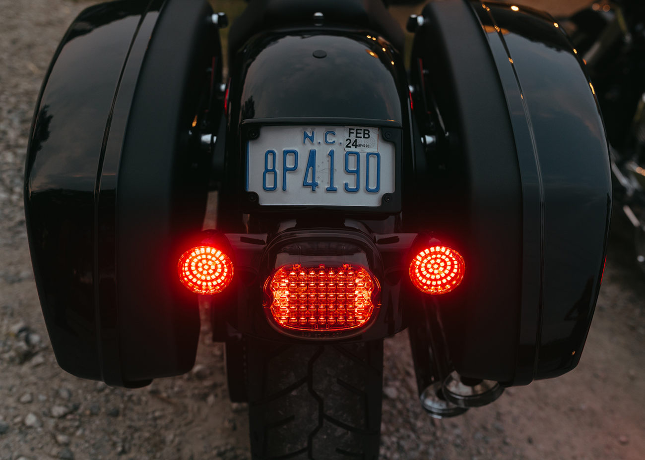 Custom Dynamics Low Profile LED Taillight For Harley 1999-2025