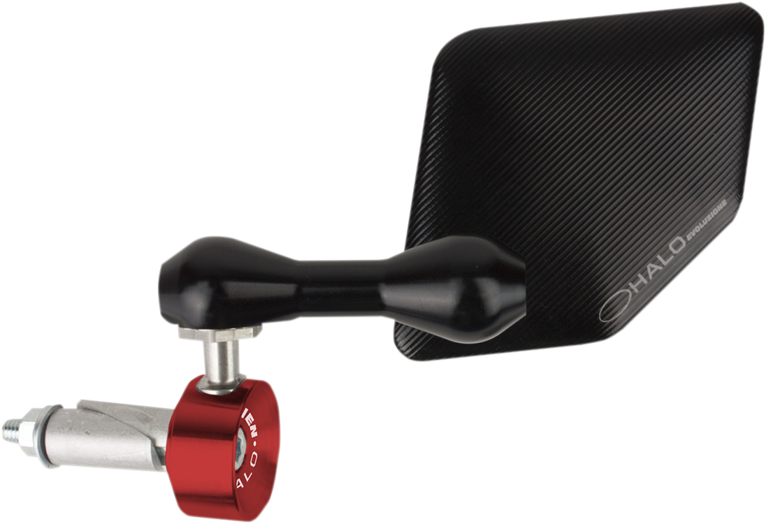 DRIVEN RACING Halo Stainless Steel Bar End Mirror
