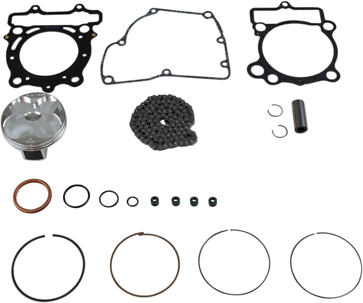 VERTEX Top End Piston Kit Forged Replica for 4-Stroke