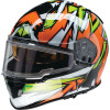 Z1R NEURON SNOW HELMET - ORANGE/GREEN