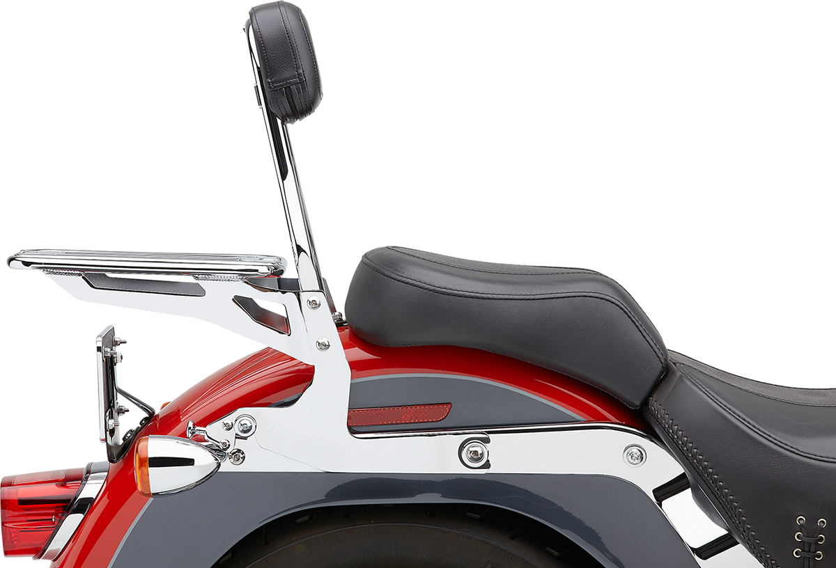 Cobra Round Detachable Backrest For Harley Softail 2000-2017