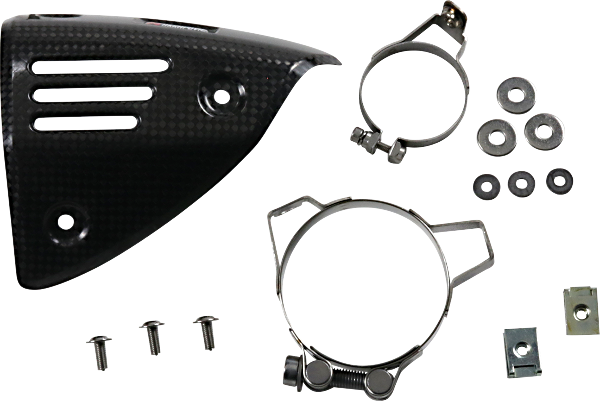 Akrapovic Heat Shield - Carbon Fiber Vespa