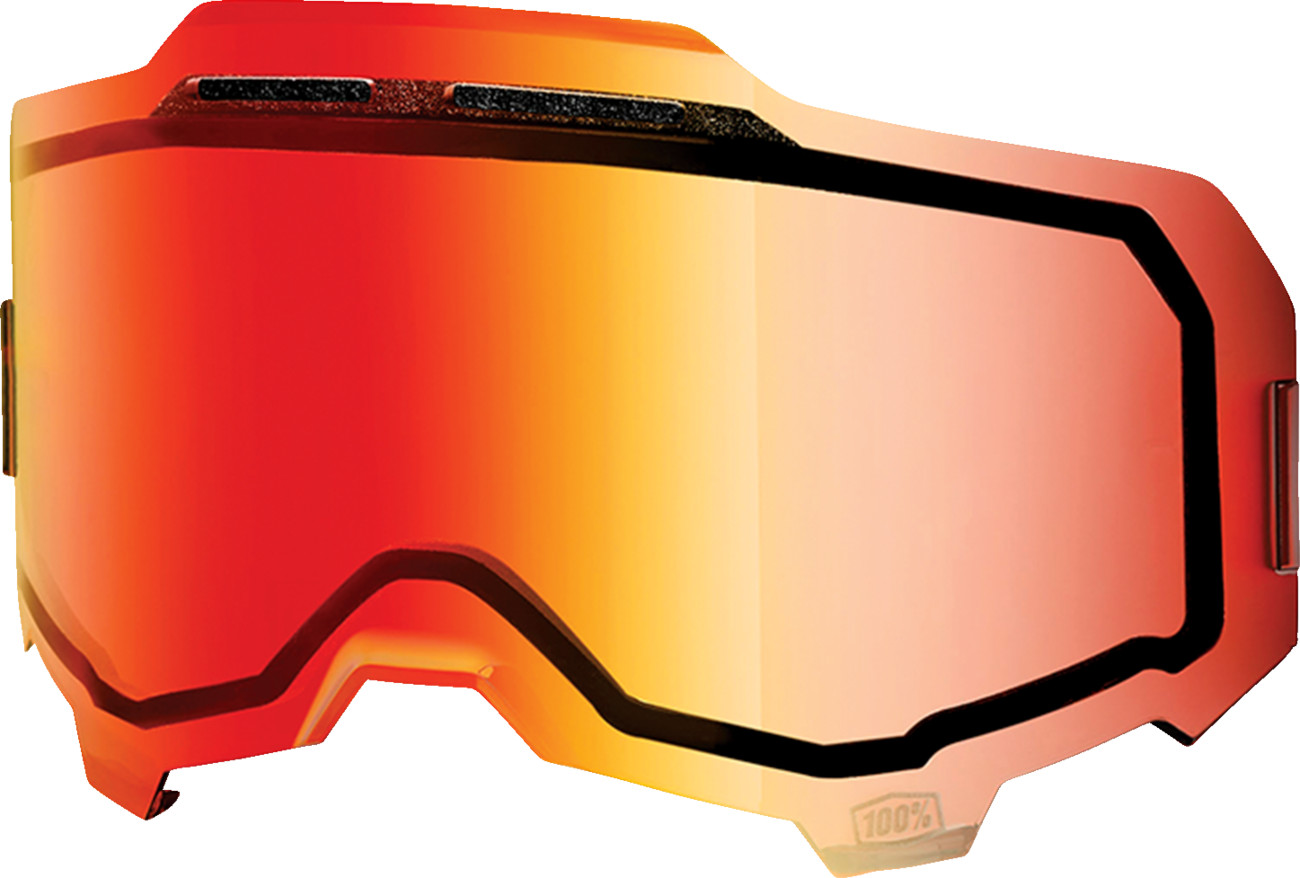 100% Armega Goggle Vented Injected Dual Pane Lens