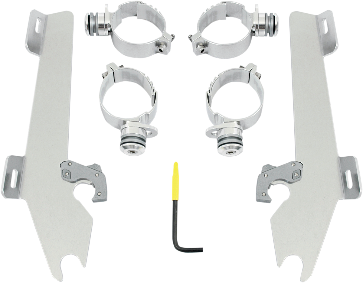 Memphis Shades Batwing Fairing Trigger-Lock Mount Kit Suzuki M50 Boulevard 2005-2009